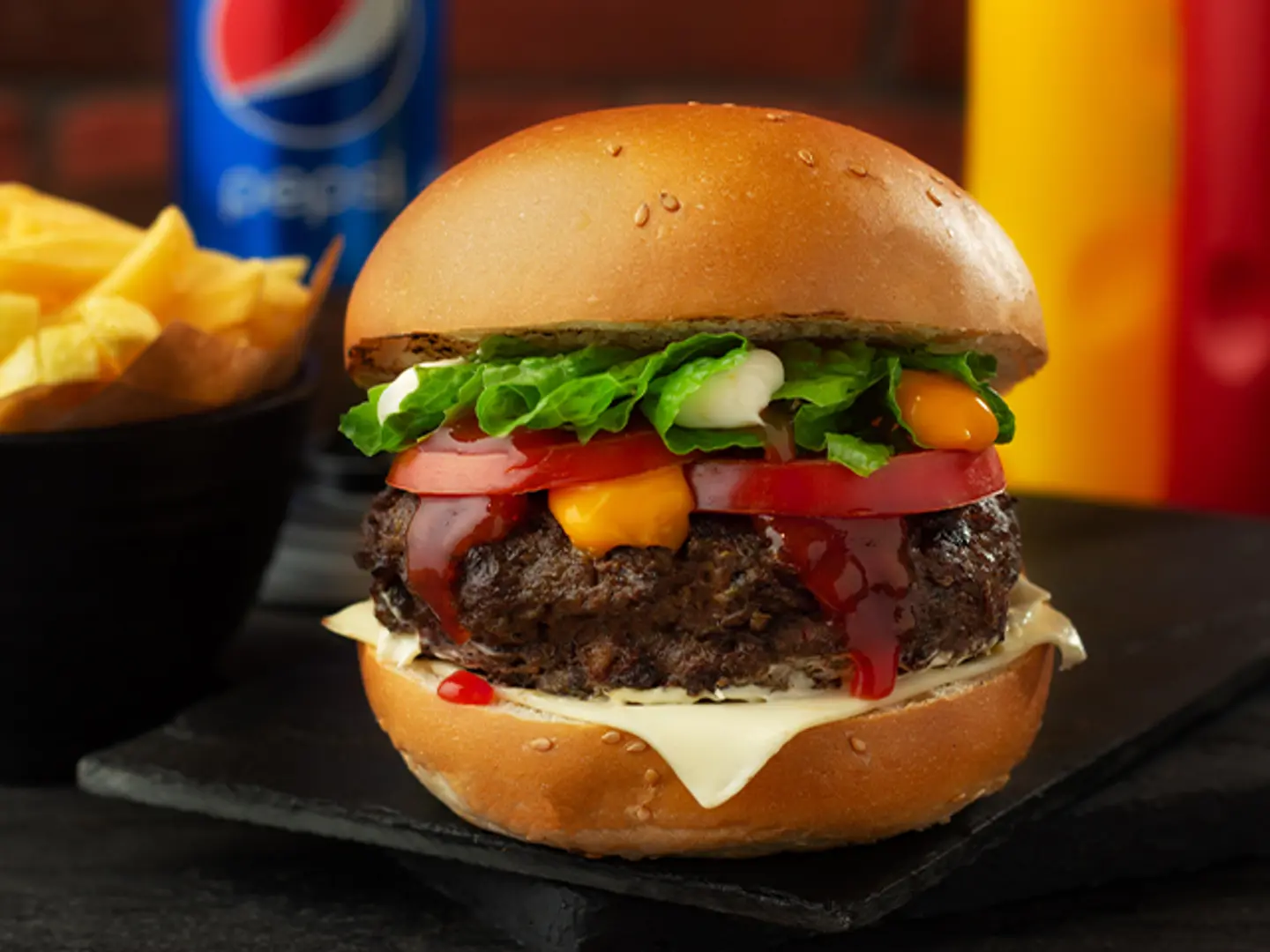 Beef Burger Meal