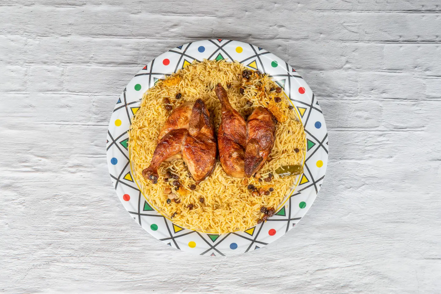 دجاج شواية مع الارز