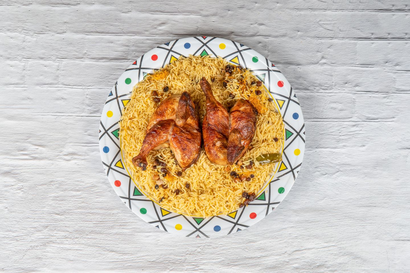 دجاج شواية مع الارز