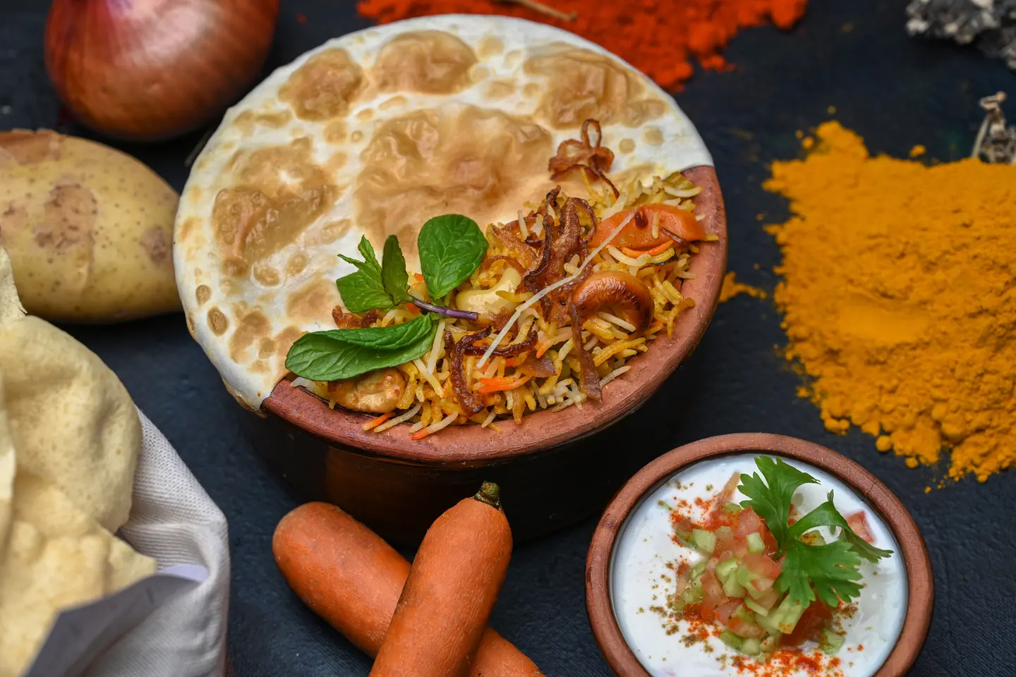 برياني خضار