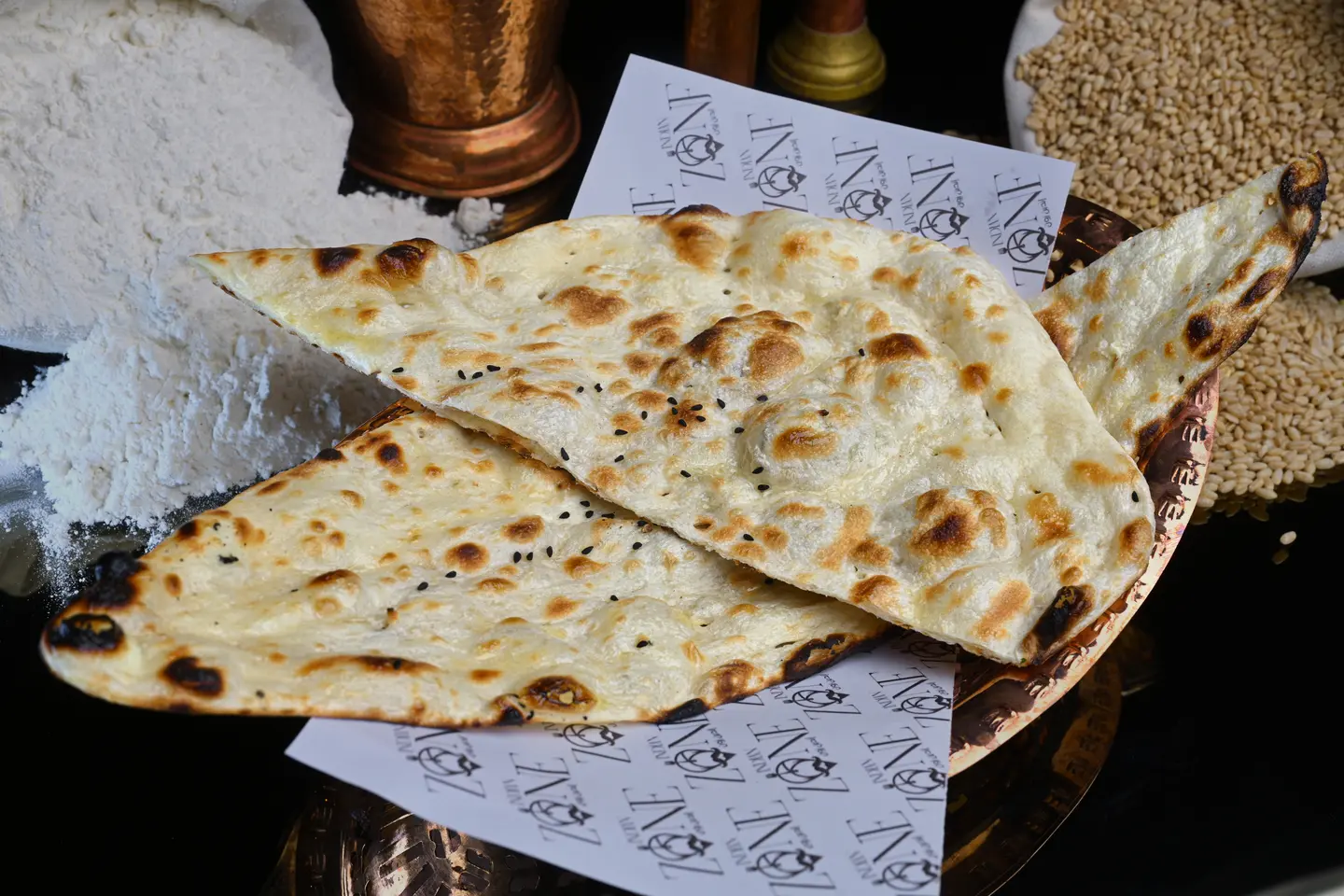 نان مع الزبدة