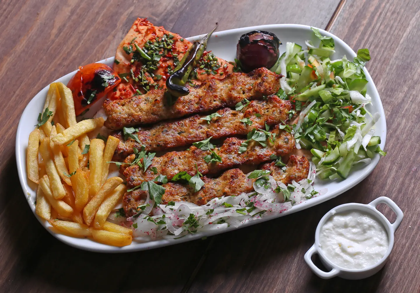 Chicken Kebab Dish