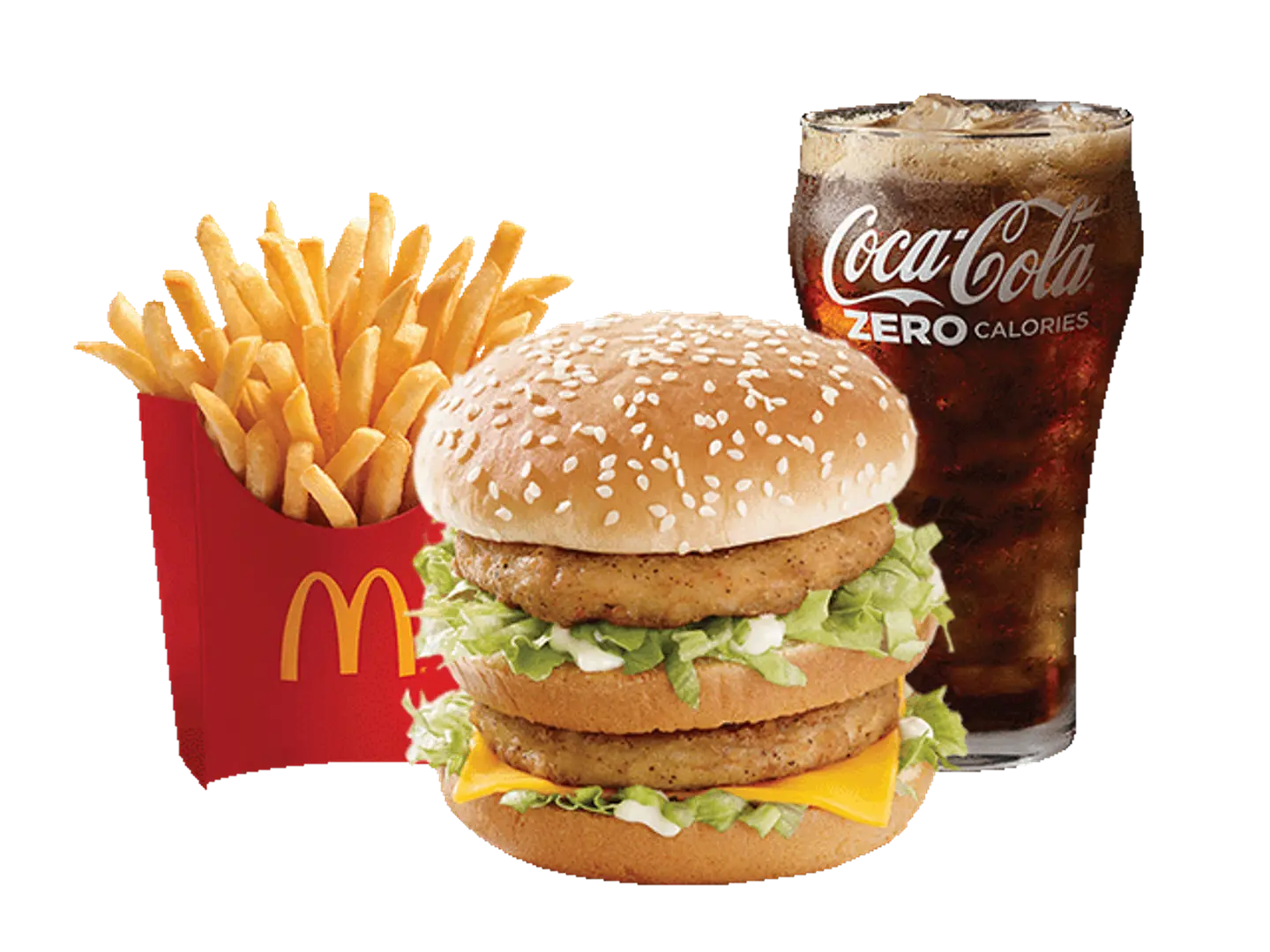 Large Chicken Mac Meal