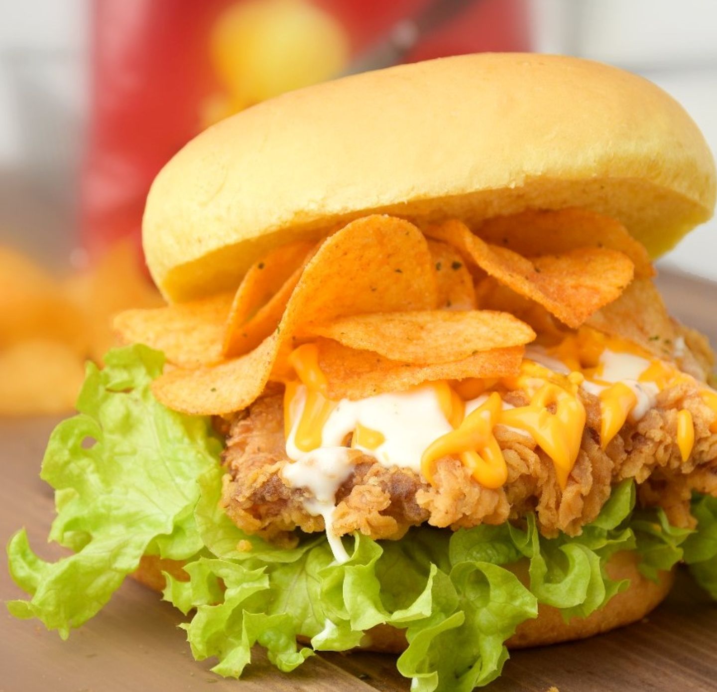 Oman Chips Burger