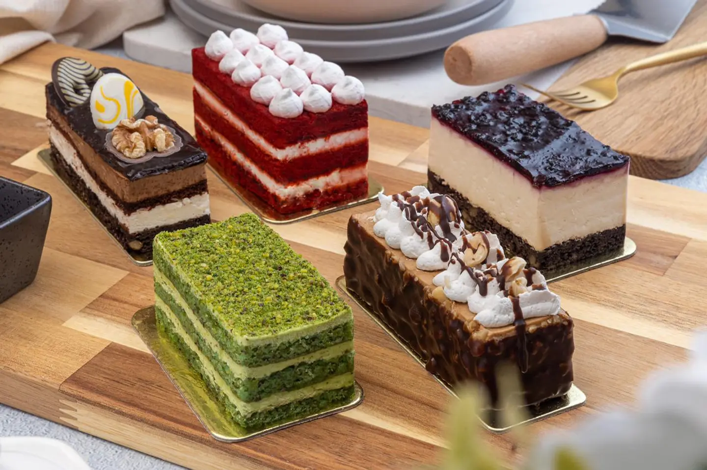 Piece Of Pistachio Cake