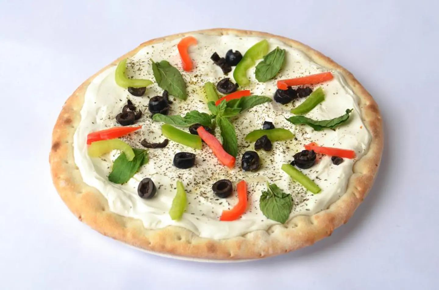 لبنة وخضار