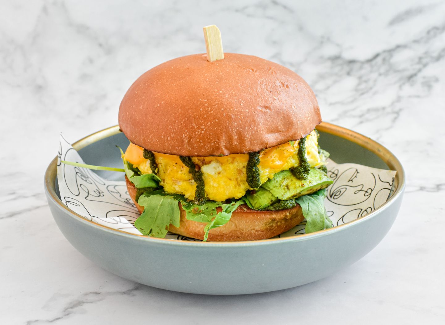 Pesto Avocado Egg