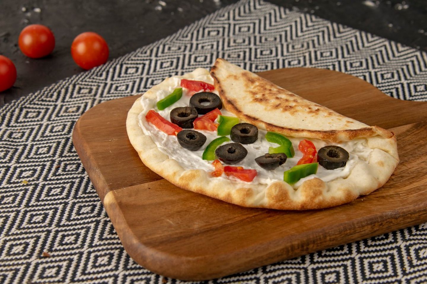 فطيرة لبنة خضار