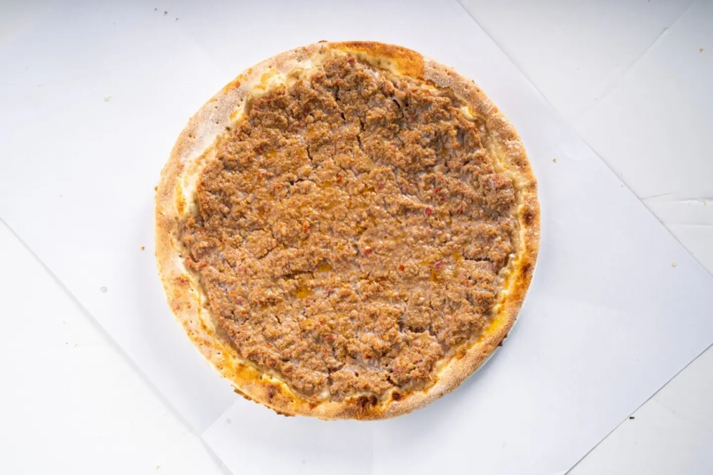 فطيرة لحم سادة