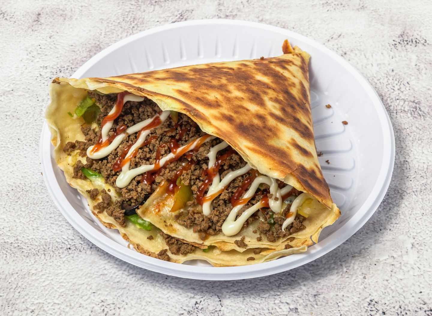 كريب لحم مفروم