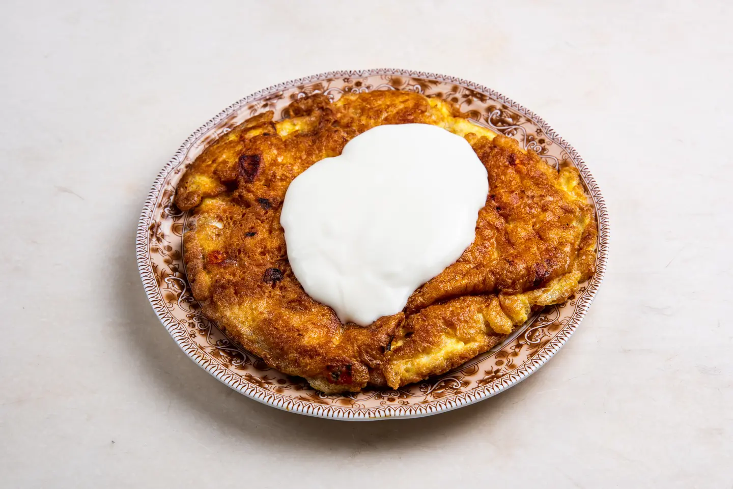 Fried Eggs With Cheese