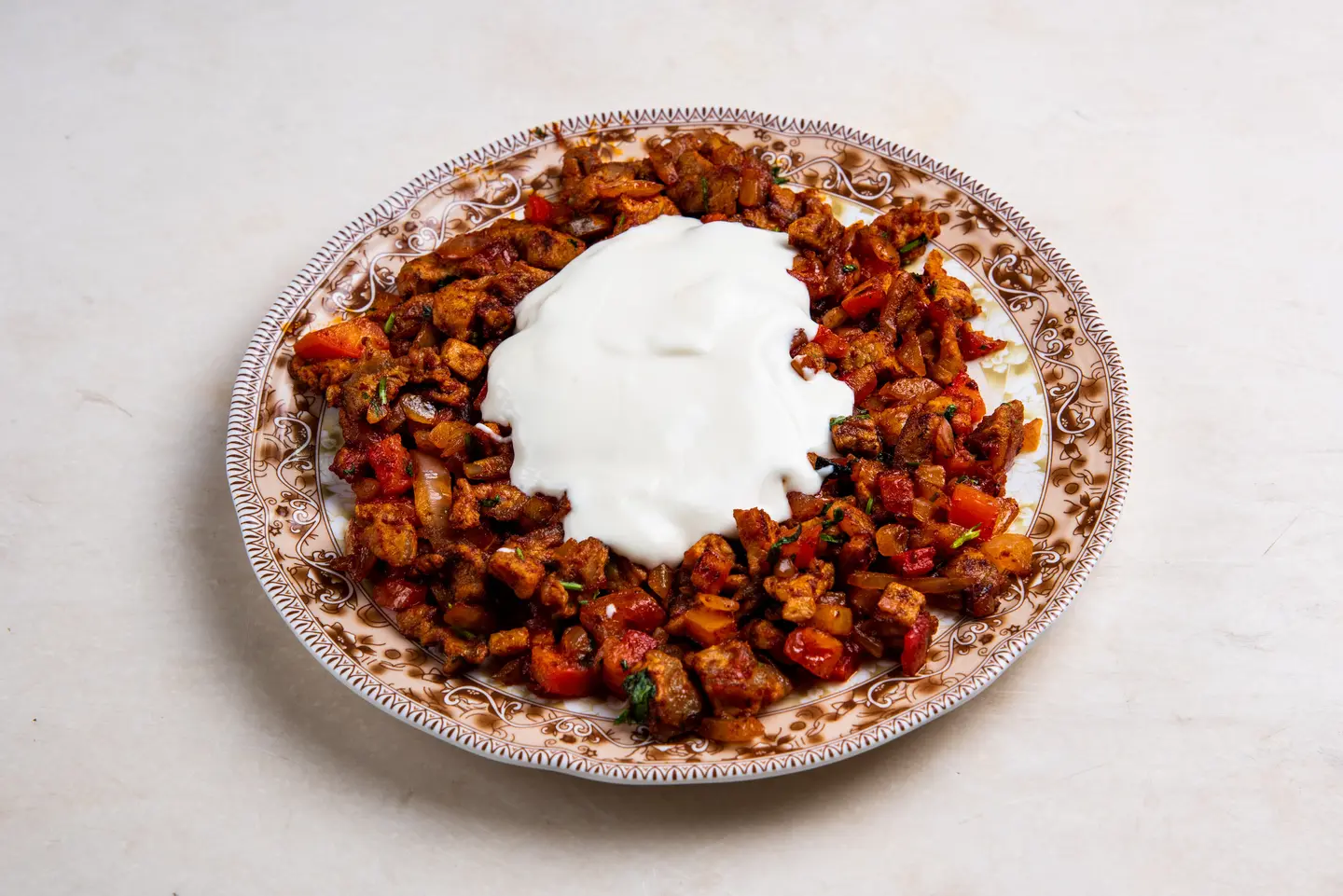 Mgalgal Meat With Cheese
