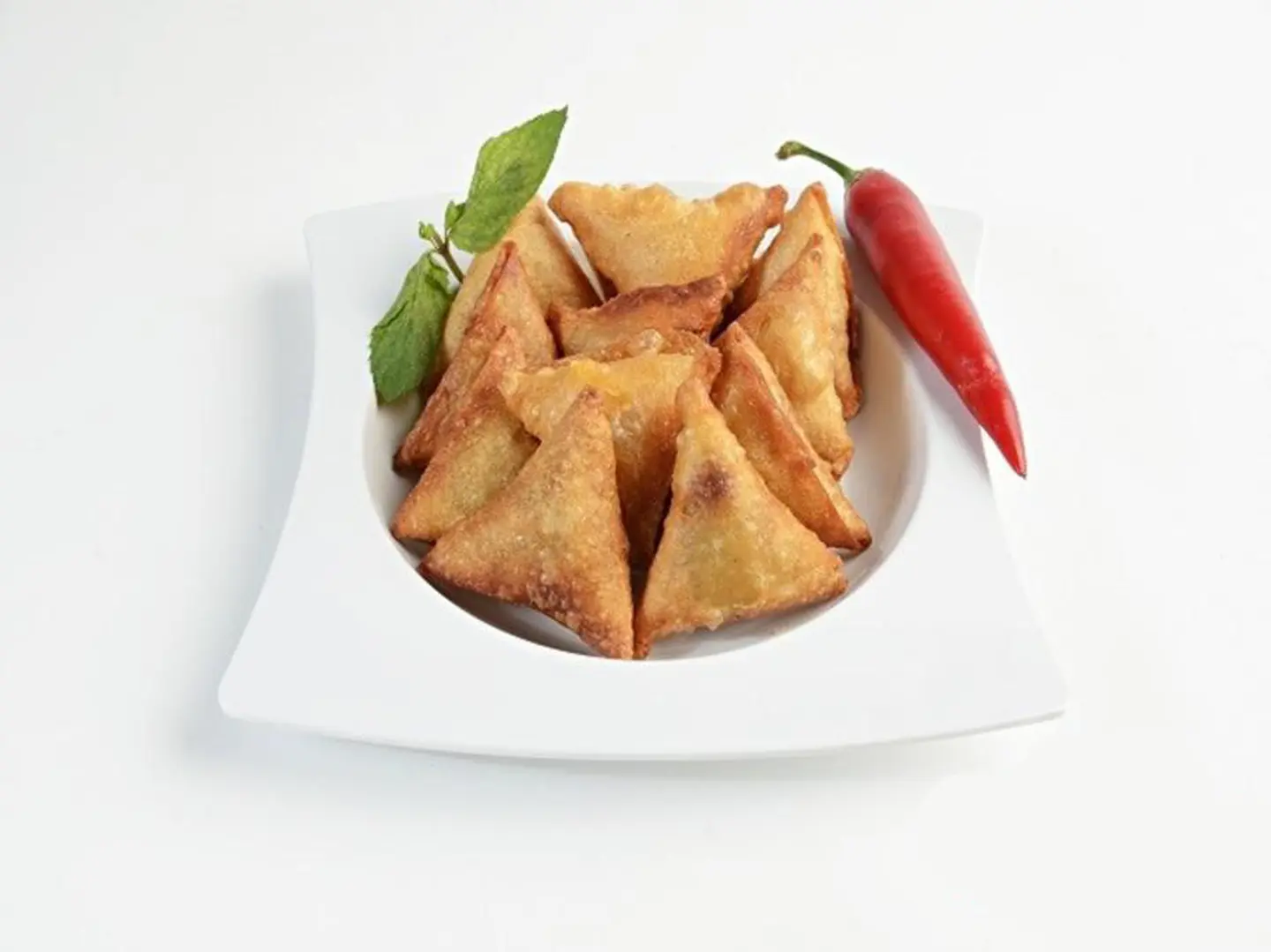 Liquid Cheese Samosa