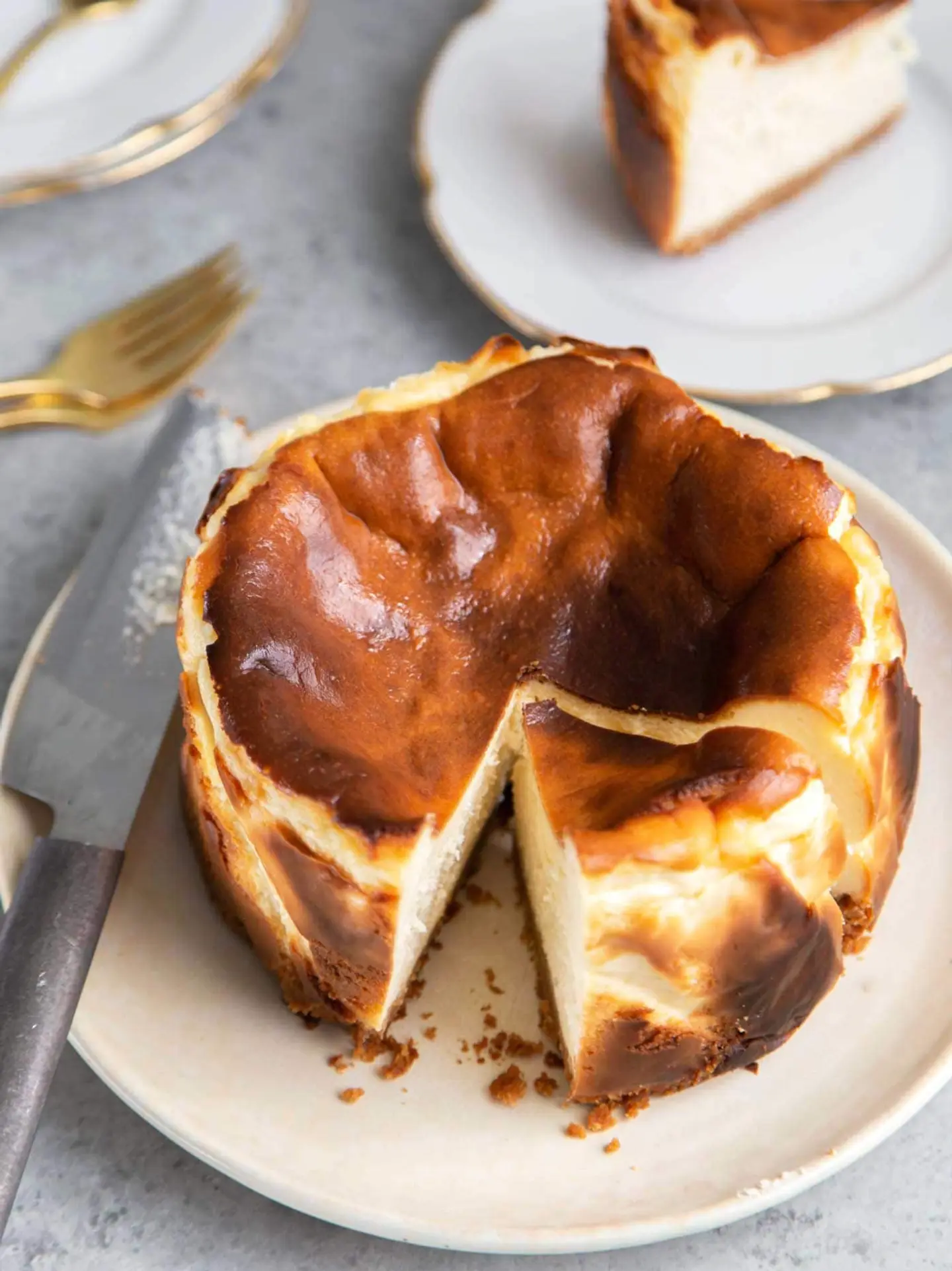 San Sebastian Cake Piece