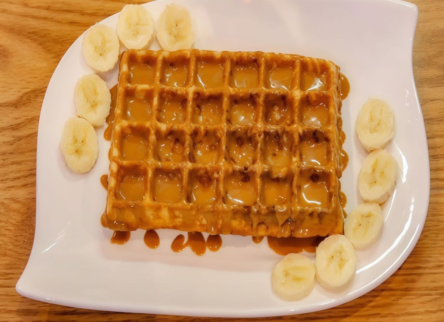 White Chocolate Waffle