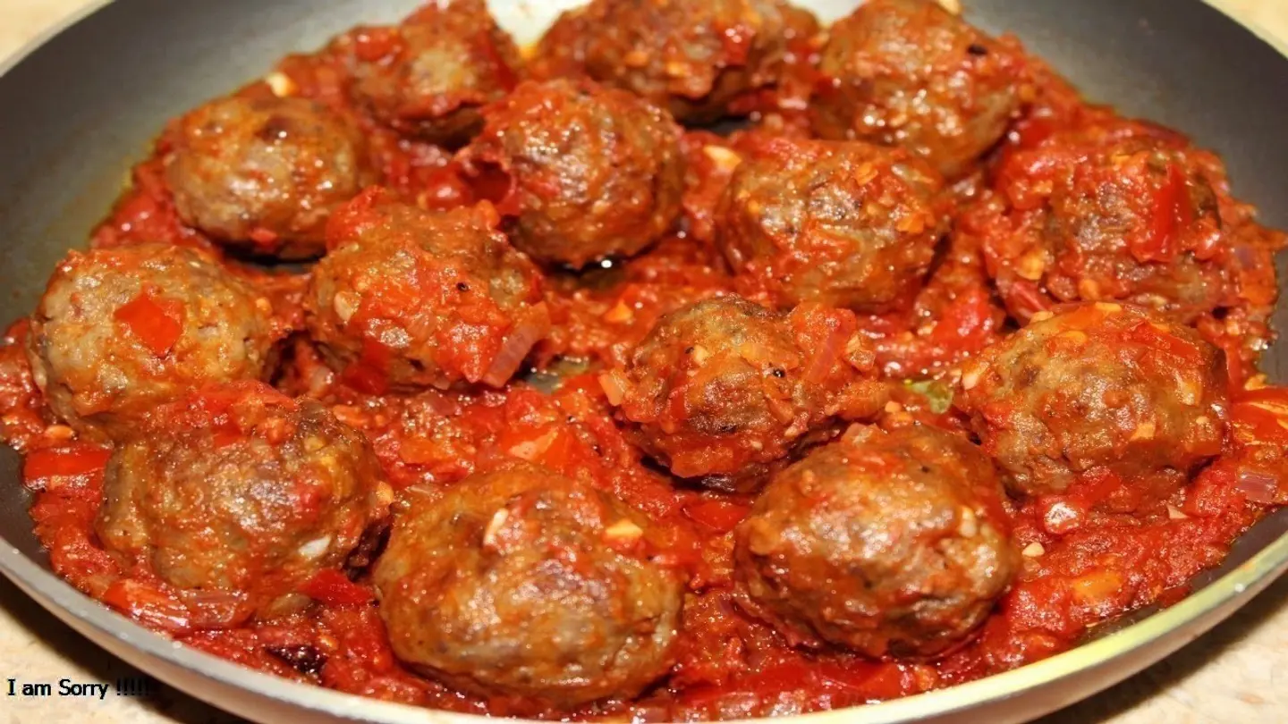 Kofta With Sauce Tajine