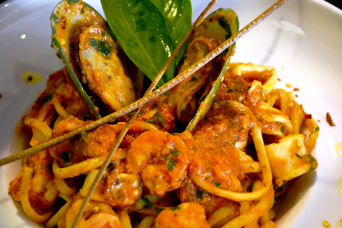 لينغويني فروتي دي ماري