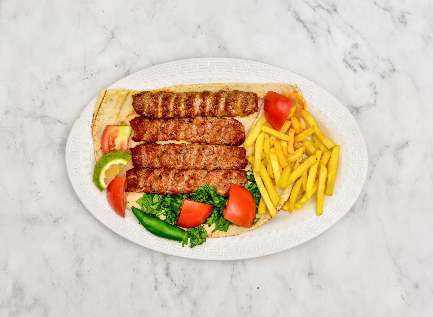 Meat Kebab 4 Skewers