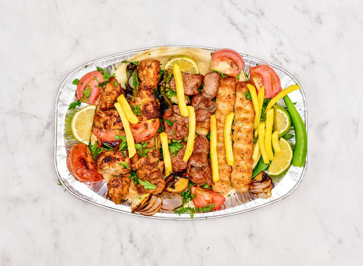 500 Gm Mix 8 Skewers