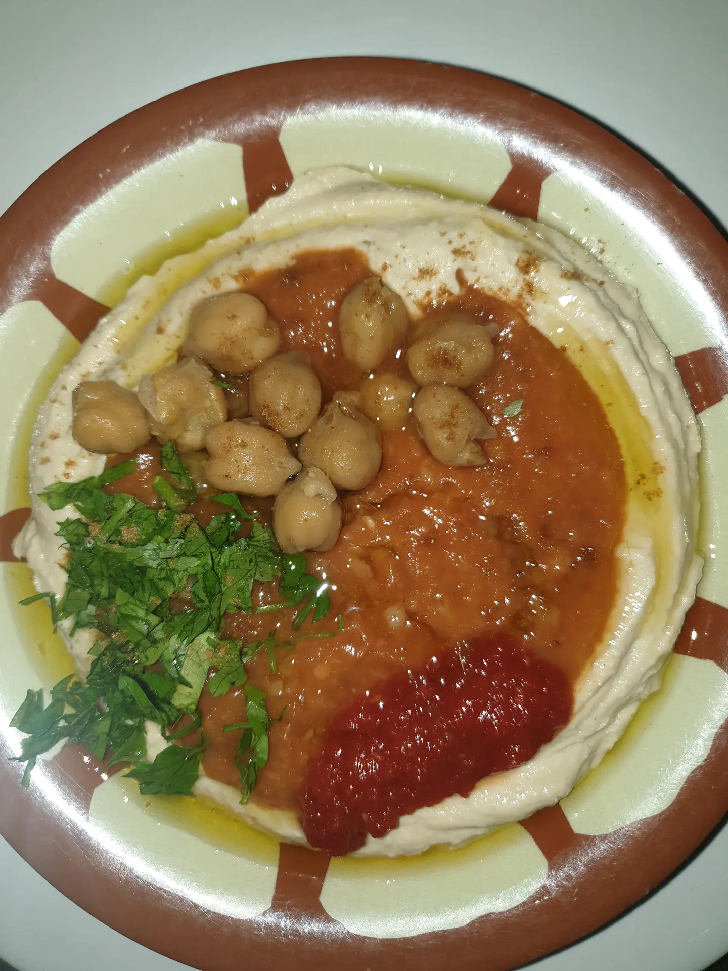 فول مع حمص