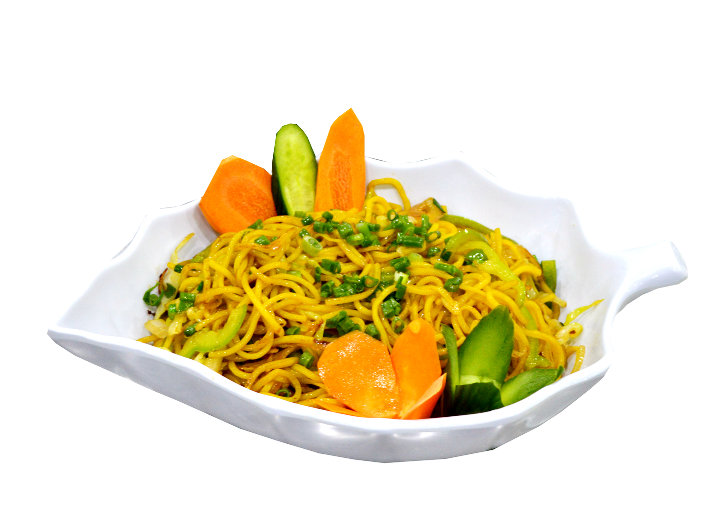 Hakka Noodles With Shrimp