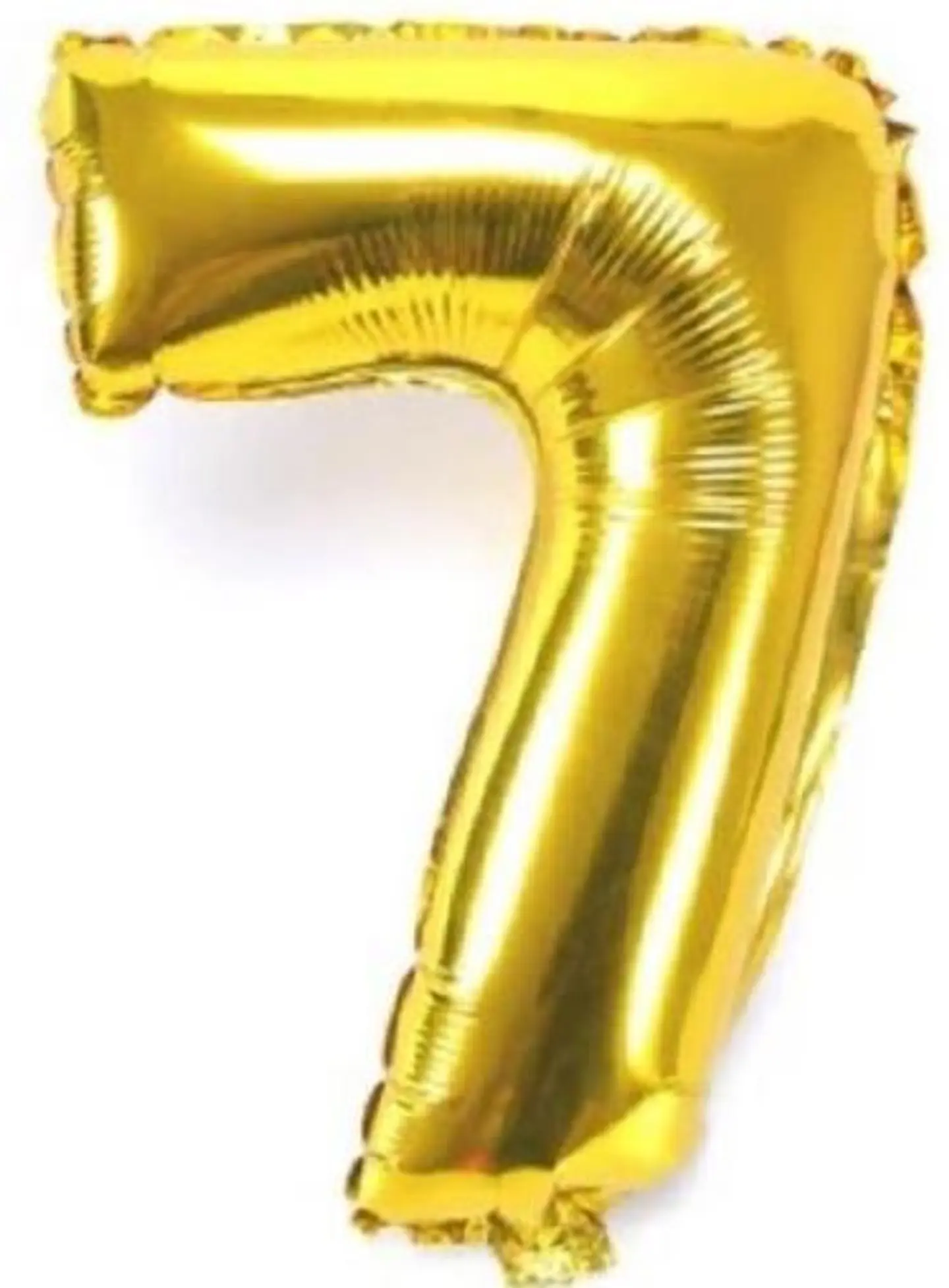 بالون ذهبي رقم 7