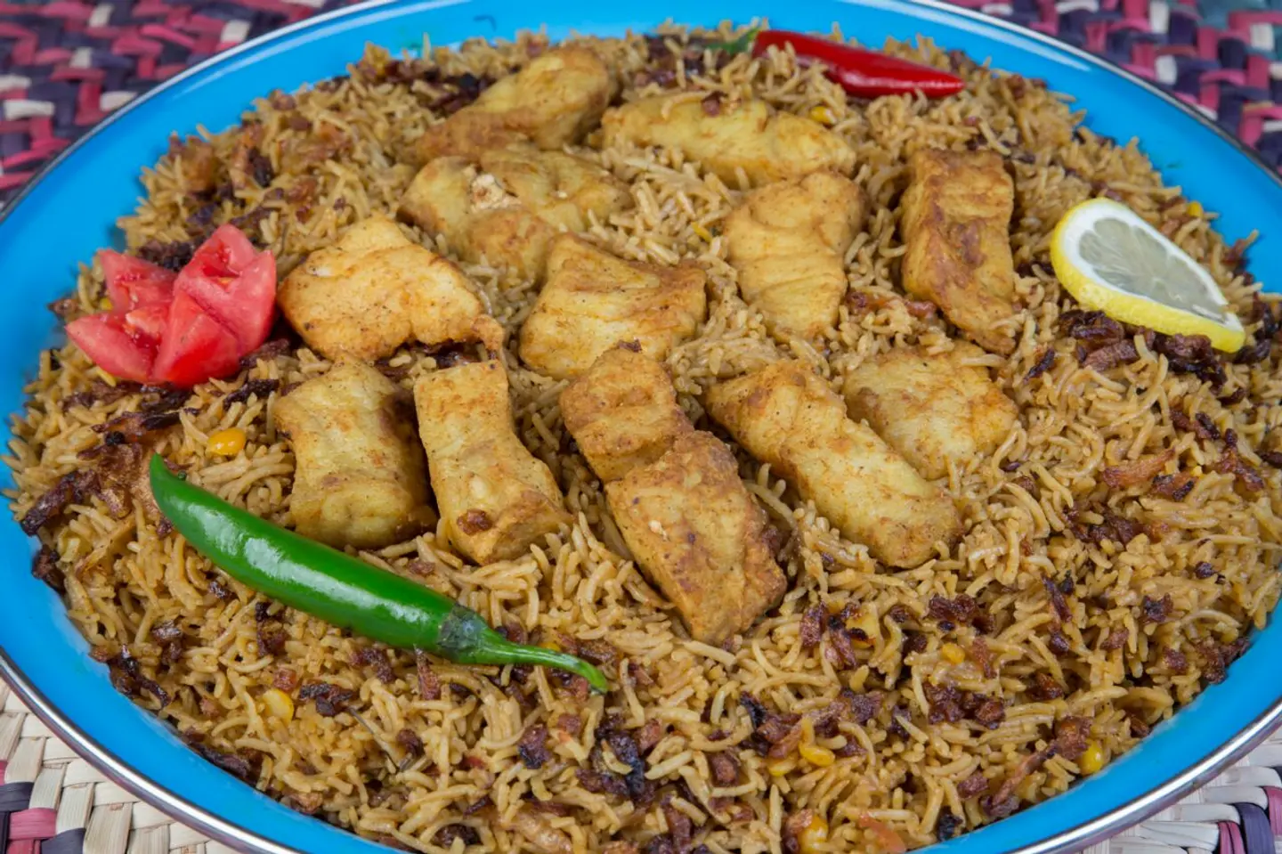 كبسة حساوية سمك فيليه