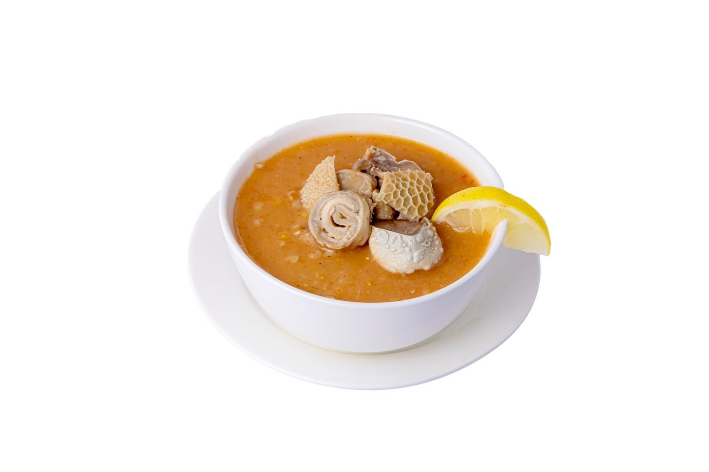 شوربة عصبان و لسان و كرشة