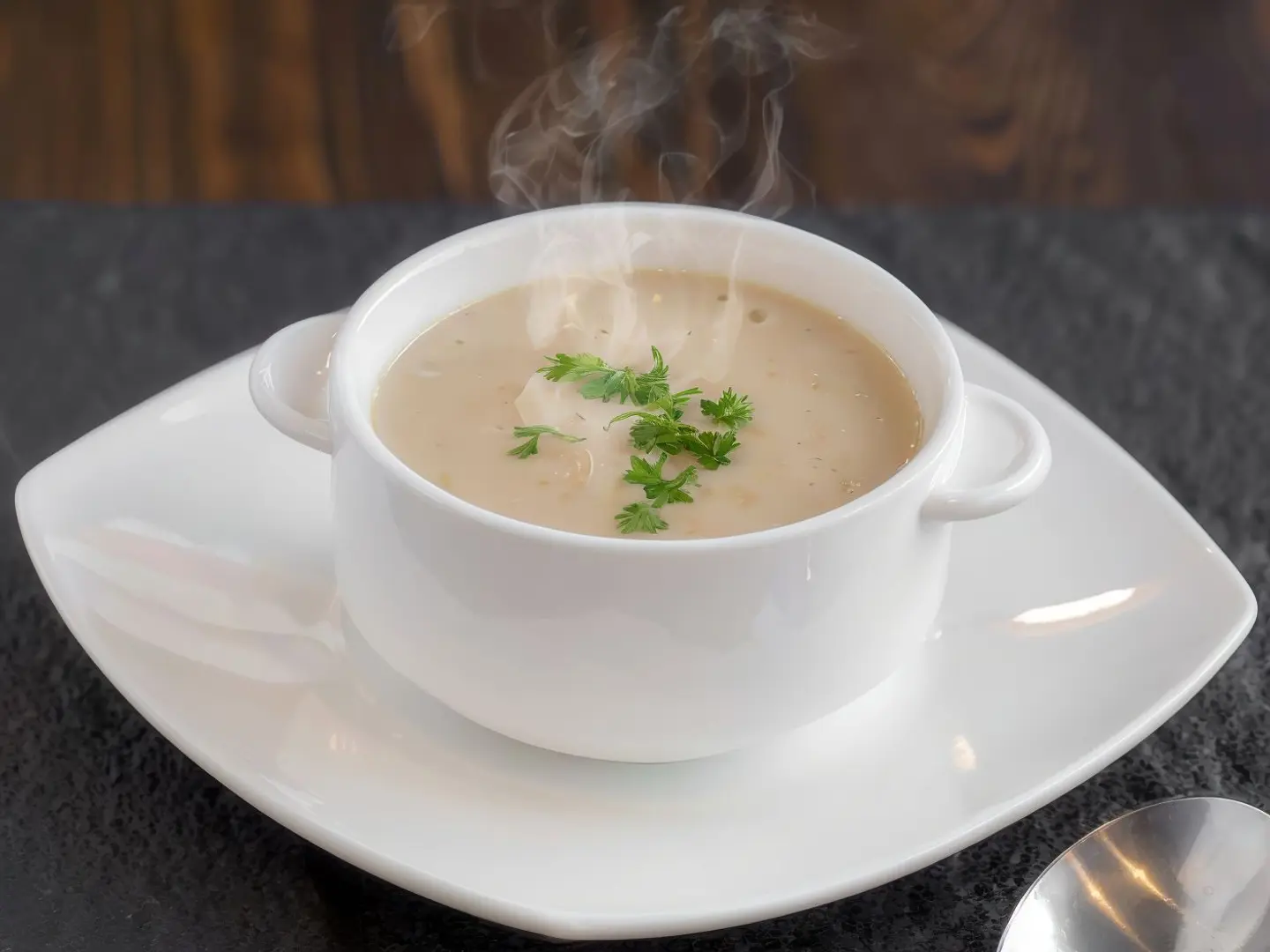 شوربة كريمة دجاج