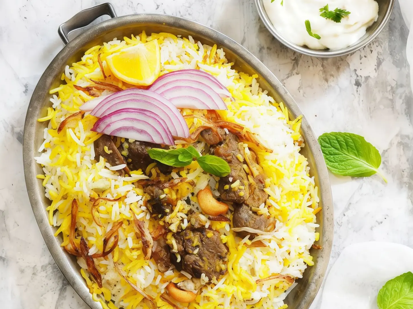 برياني لحم
