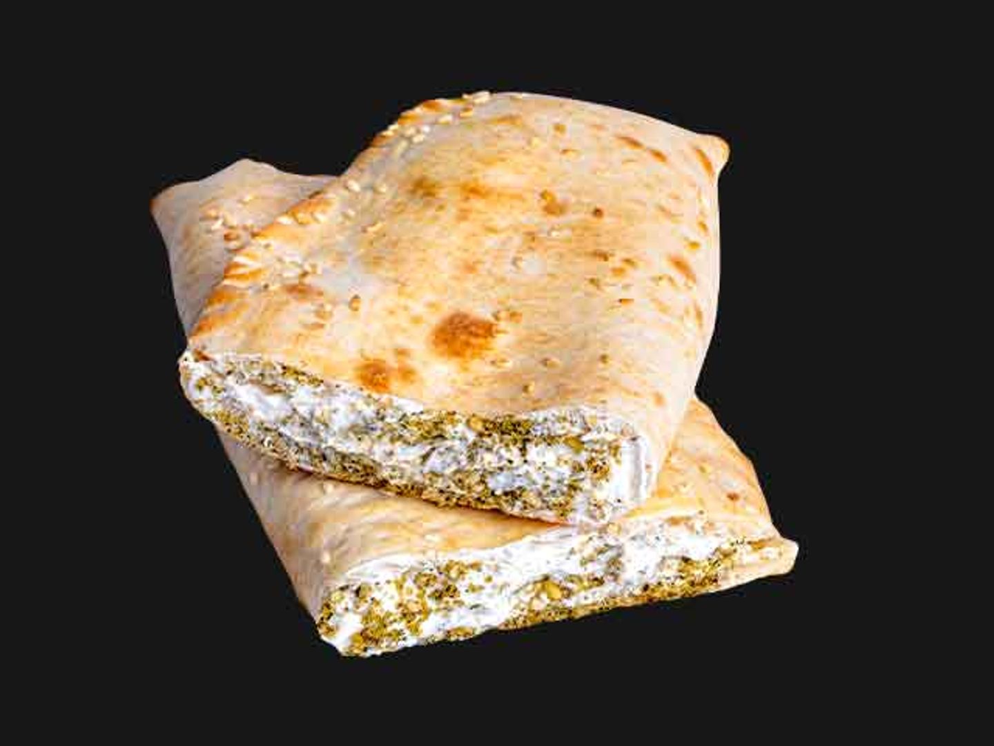 Labneh Pie With Zaatar