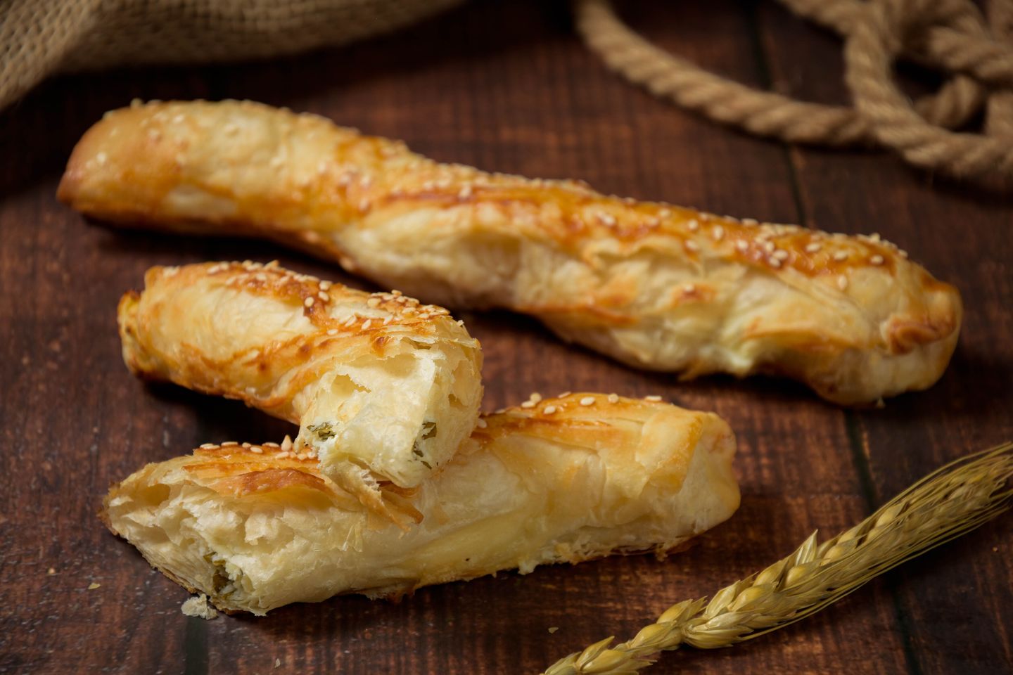 Crunchy Stick With Feta Cheese
