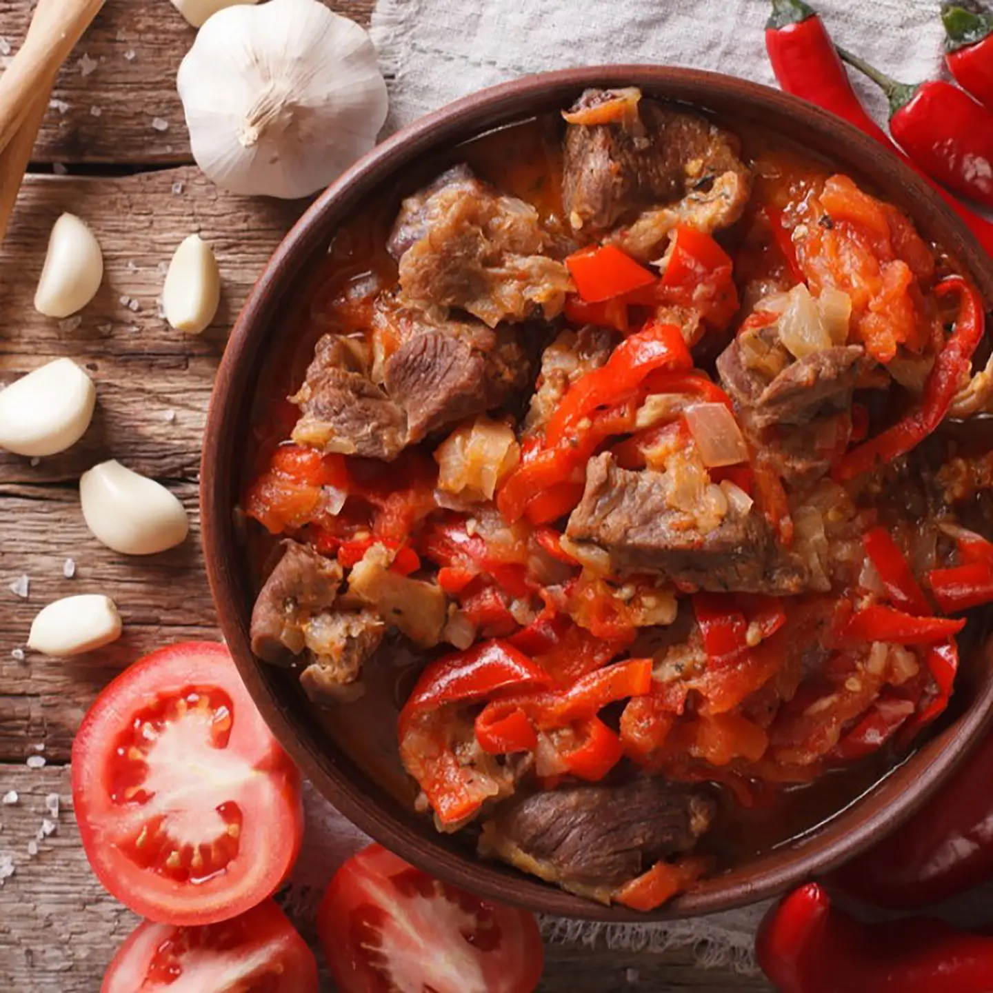 Meat With Tomato