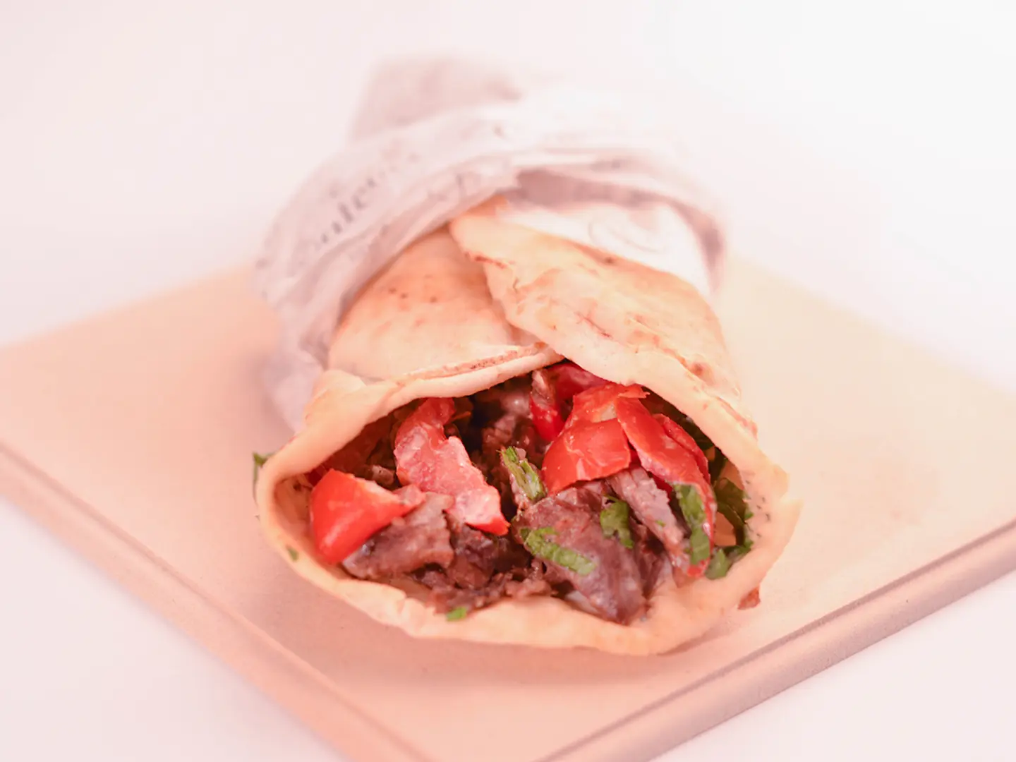 Meat With Tomato Sandwich