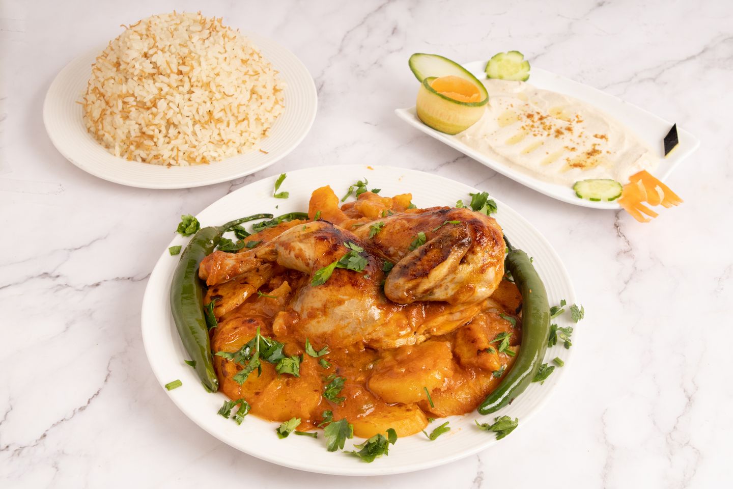 Half Chicken In The Oven Rosto