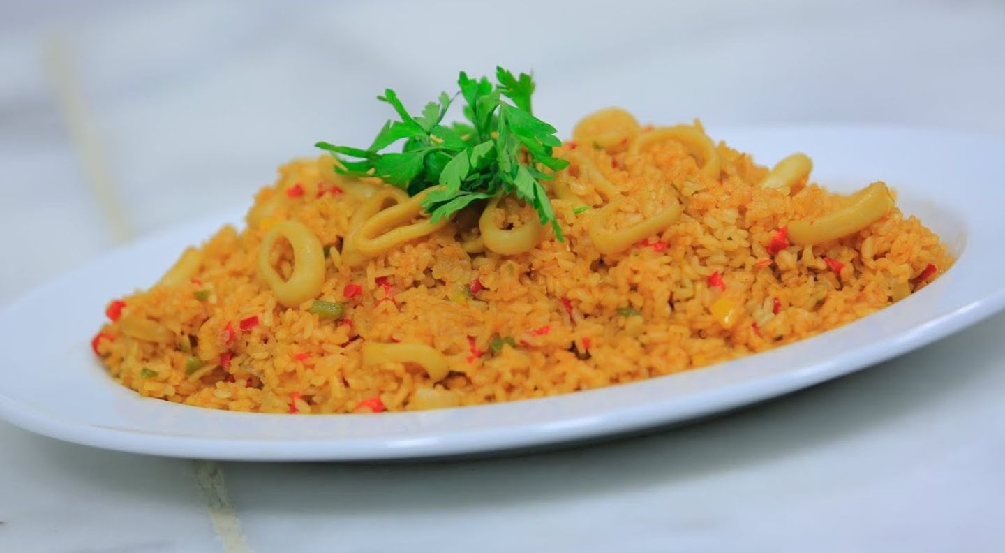 Rice With Squid