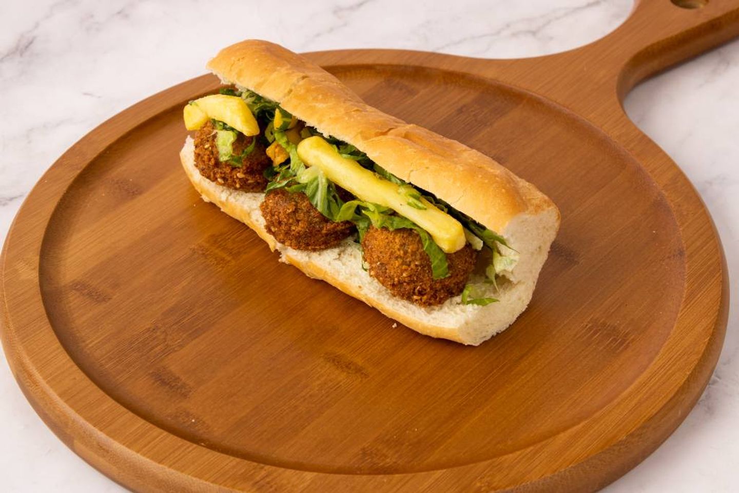 طعمية شامية مع بيض