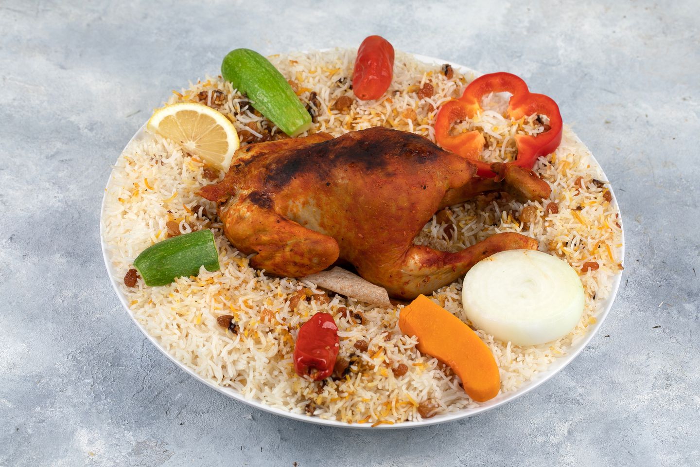 دجاج محمر - حبة دجاج محمر رز شعبي