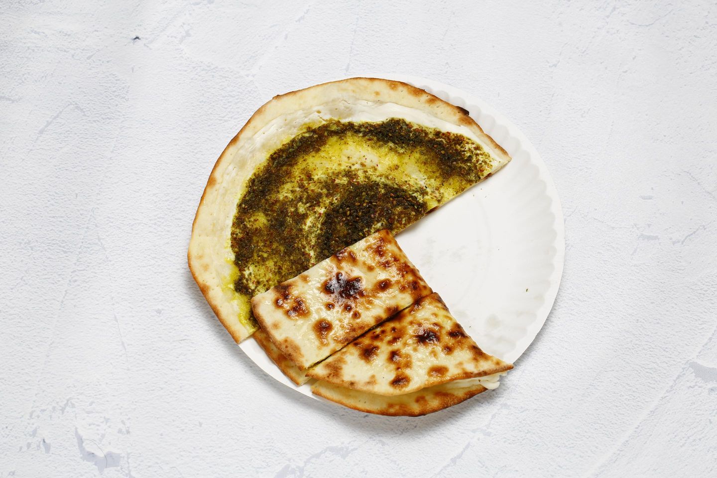 لبنة بالزعتر