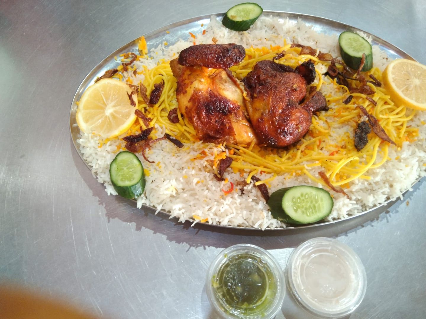 دجاج شواية - نص حبة
