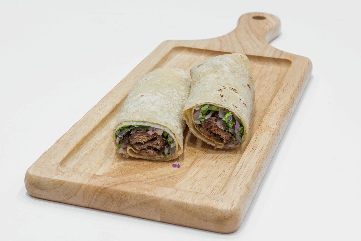 Meat Kebab With Labneh