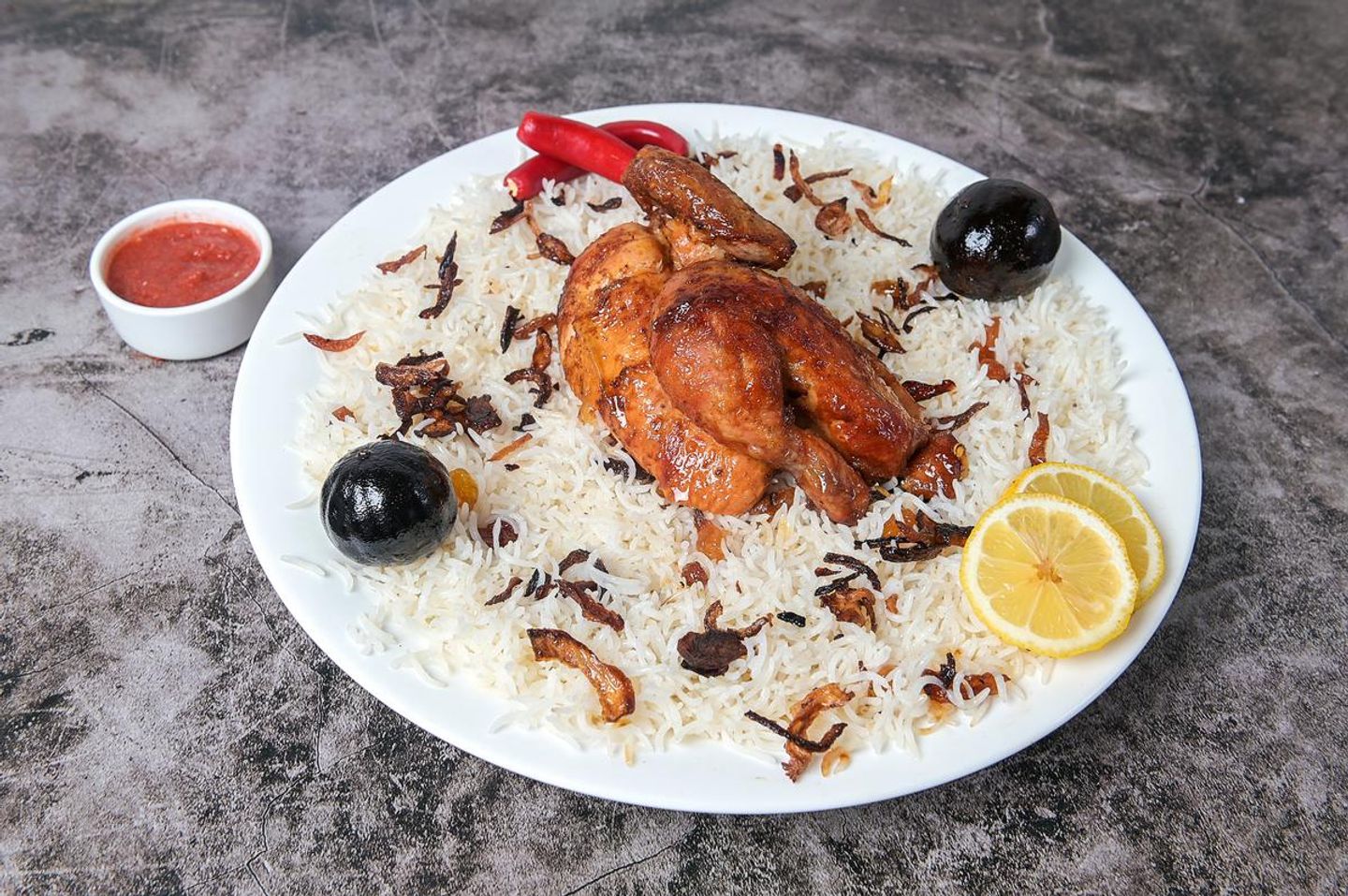 نص حبه شوايه  مع الرز