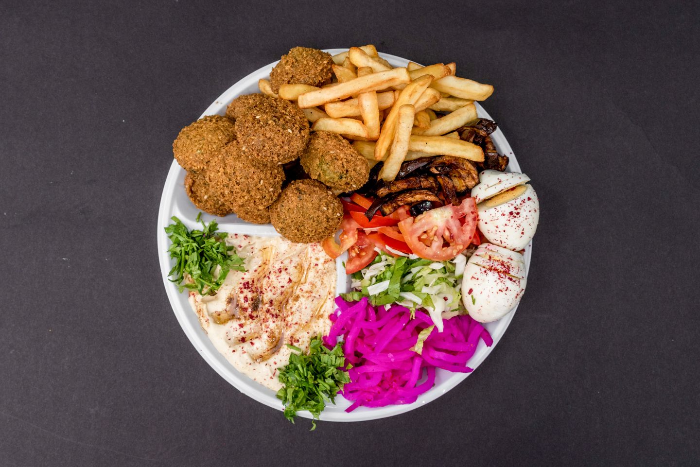 صحن فلافل  - صغير