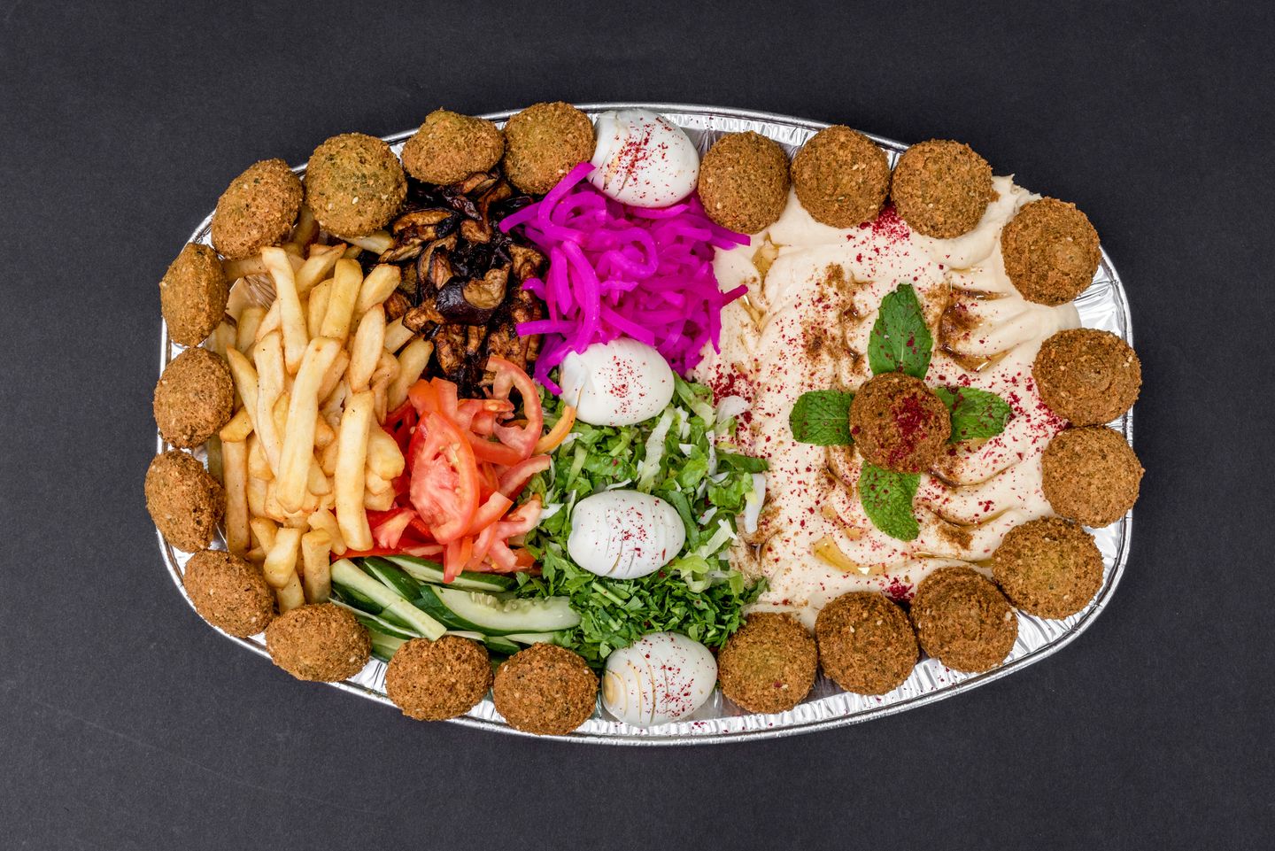 صحن فلافل  - كبير