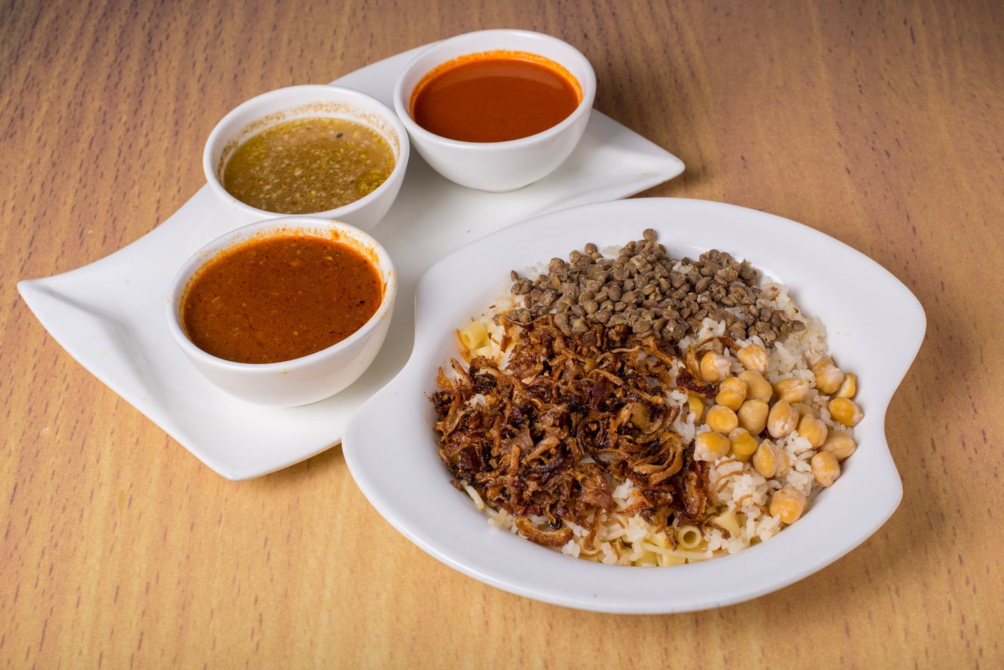 طبق كشري صغير