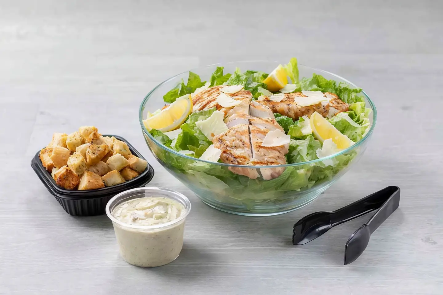 Grilled Chicken Caesar Salad Serves 6 To 8 Persons