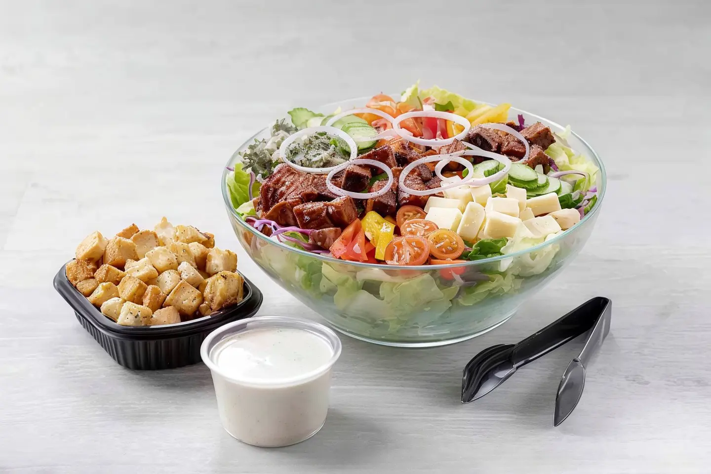 Bbq Tri Tip Steak Salad Serves 6 To 8 Persons