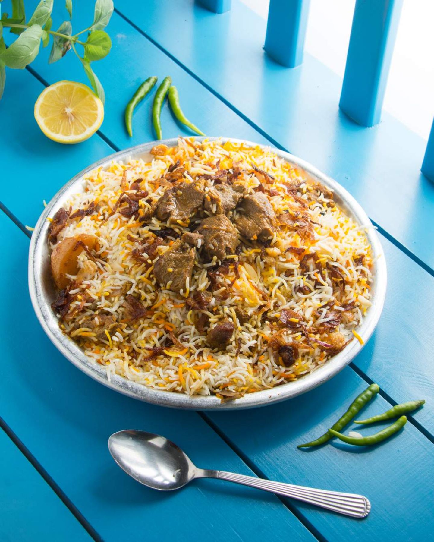 برياني لحم