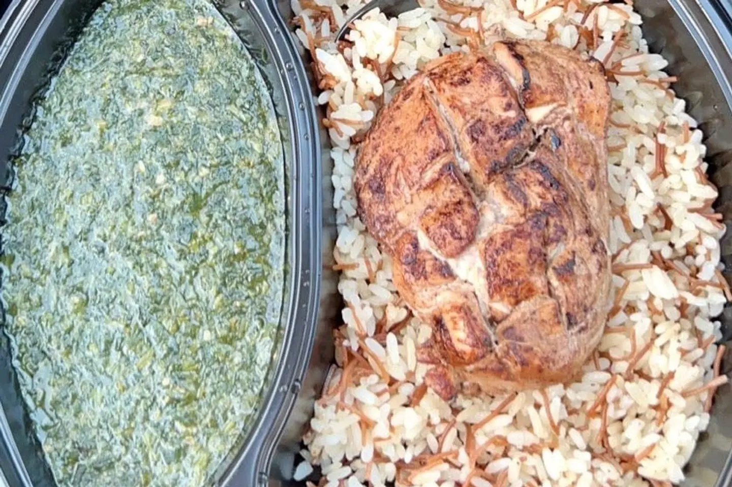 Chicken Mulukhiyah With Carb