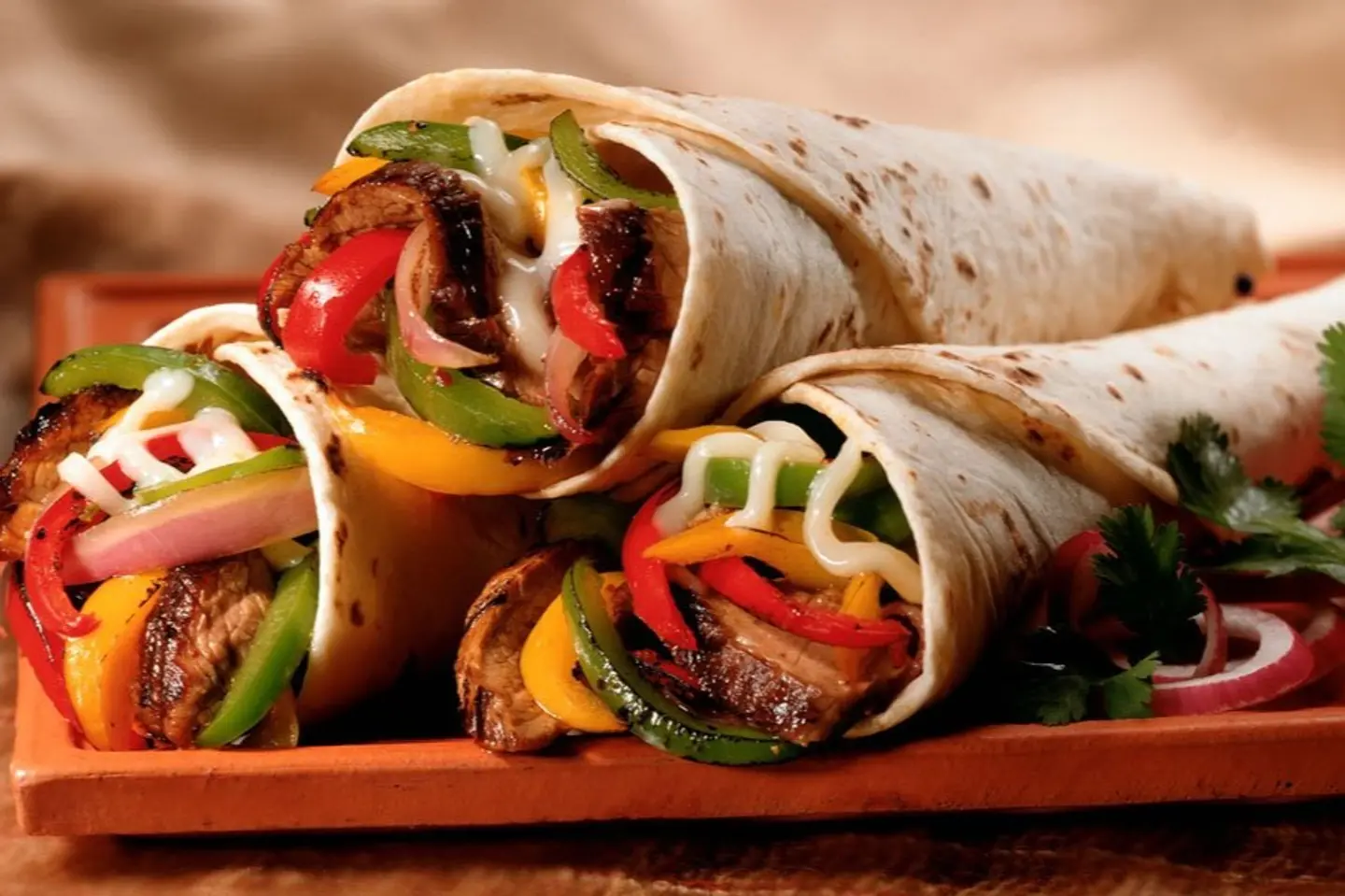 Fajita Beef Steak Sandwich
